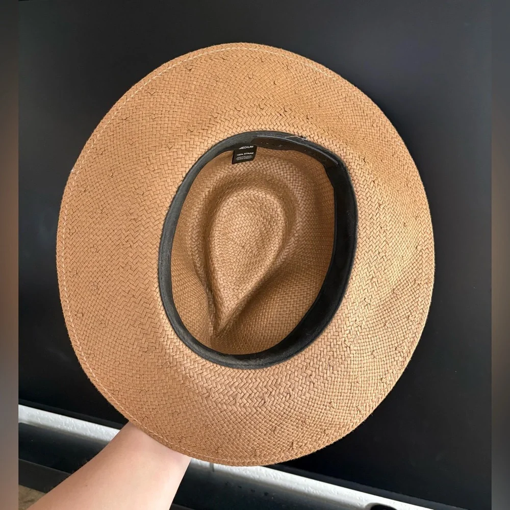 Janessa Leoné Sherman 100% Straw Hat size M - Picture 10 of 12